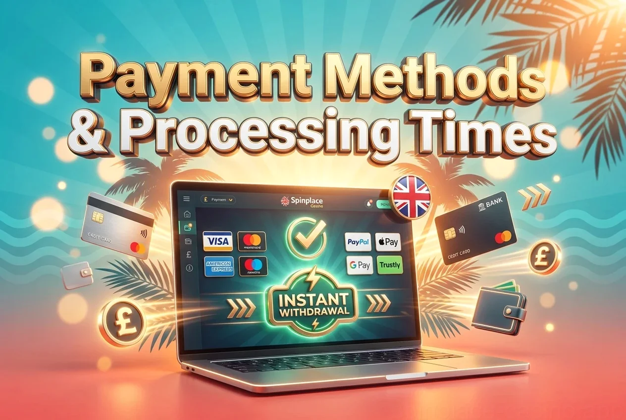 Payment Methods & Processing Times